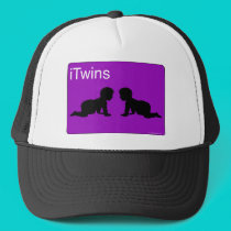 purple iTwins hats