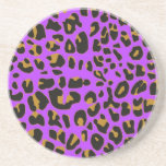 Purple Jaguar Drink Coasters