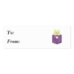 Purple Jean Pocket Yellow Bunny Purple Jean Pocket Yellow Bunny