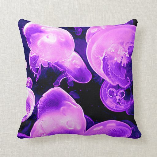 jellyfish plush pillow