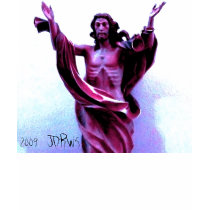 Purple Jesus wife beater t-shirts