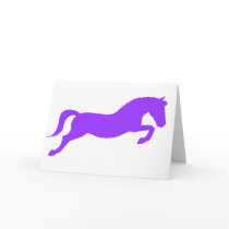 Purple Jumping Pony cards