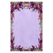 Purple Kaleidoscope Blank Stationery