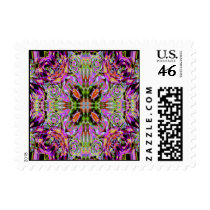 Purple Kaleidoscope Stamps