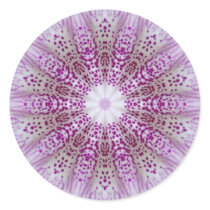 Purple Kaleidoscope Stickers