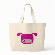 Purple Kawaii Monster bags