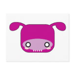 Purple Kawaii Monster Post Card