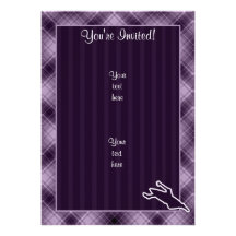 Purple Kayaking Personalized Announcements