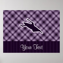 Purple Kayaking Print