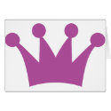 purple king crown cards