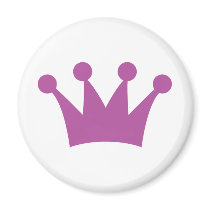 purple king crown magnets