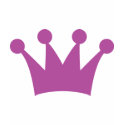 purple king crown t-shirts