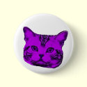 purple kitty buttons