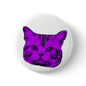 purple kitty buttons