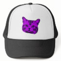 Purple Kitty hats by NixxysPicks Purple Kitty hats