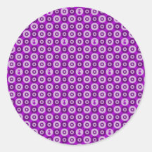 Purple Kitty Sticker