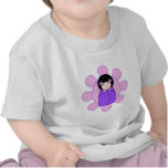 Purple Kokeshi Doll