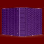 Purple Lace 1.5" Binder binders