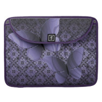Purple Lace Butterfly Dreams 15' Macbook Sleeve MacBook Pro Sleeves