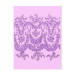 Purple Lace Design T shirts, Mugs, Gifts Postcard