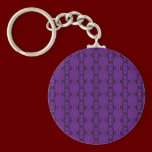 Purple Lace Keychain keychains