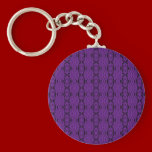 Purple Lace Keychain