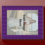 Purple Lace Plaque plaques