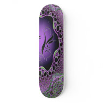 Purple Lace Skateboard by bendoodlyn Purple Lace Skateboard