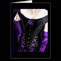 Purple Laces - Card (Customize) cards