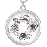 Purple Ladybug Life Cycle Necklace
