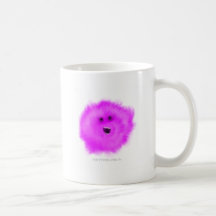 Purple Laughing Puffball Critter Mugs