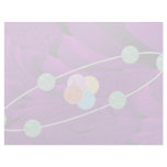 Purple layers photo letterhead