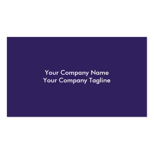 Purple Leaf Business Card (back side)
