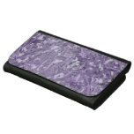 "PURPLE" LEATHER WALLET FOR WOMEN