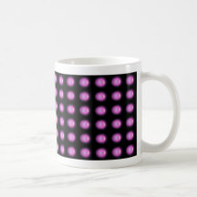 Purple Leds On Black Mug