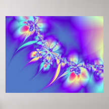 Purple Lei Poster