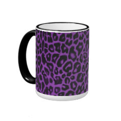 Purple Leopard Collection Mug