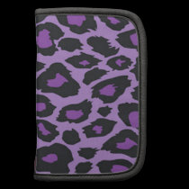 Purple Leopard Rickshaw Folio planners