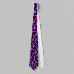 Purple Leopard ties