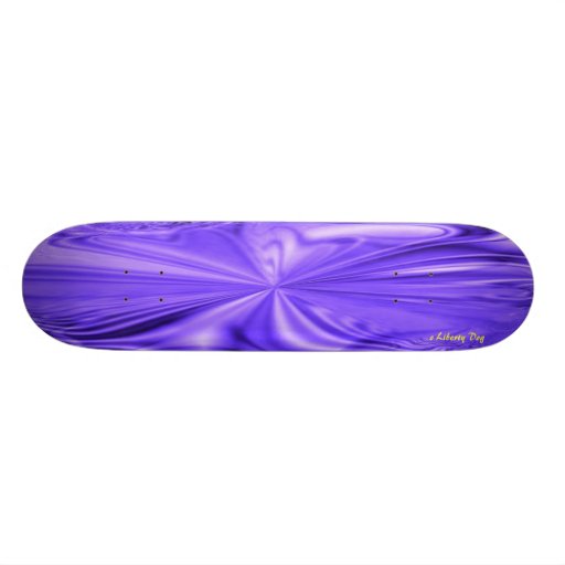 PURPLE LIBERTY DOG PRO SKATEBOARD