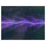 Purple Lightning Electricity Backdrop flyers