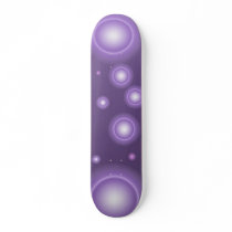 Purple Lights Skateboard