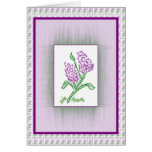 Purple-Lilacs Greeting Cards