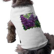 Purple Lilacs Pet Shirt