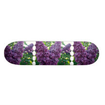 Purple Lilacs Skateboard