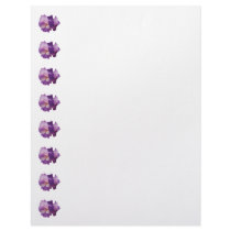 Purple Lilies Letterhead