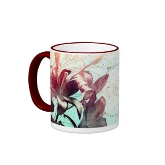 Purple Lilly Mug mug