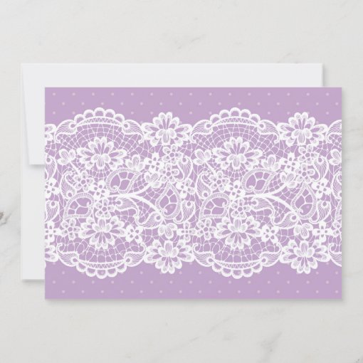 Purple Lingerie Shower Invitation Chalkboard Lace Zazzle