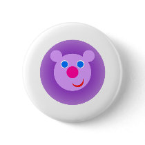 Purple Lion buttons by shopaholicchick Purple Lion buttons