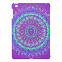 Purple Living Mandala kaleidoscope iPad Mini case ipad mini cases
